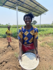 Solar mill Malawi